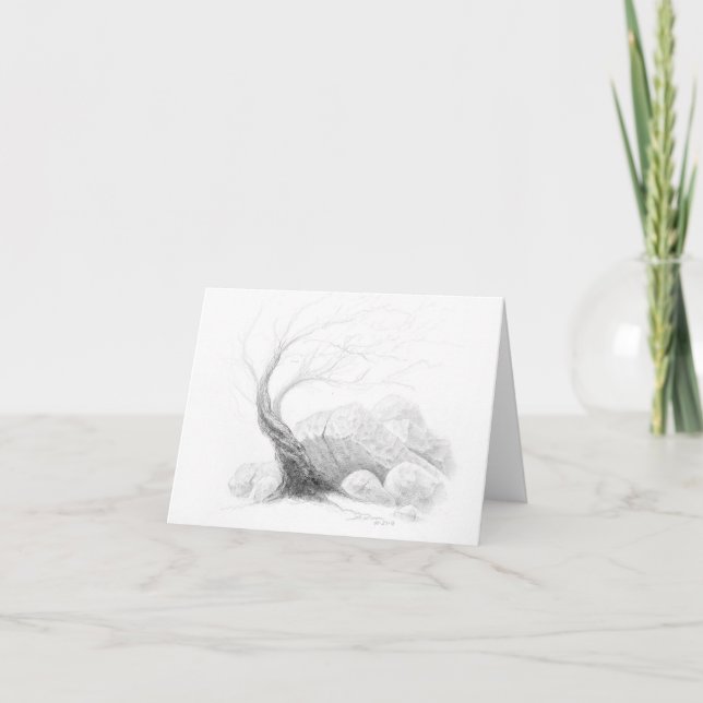 Tree Drawing Card - 18_08_23 (Front)