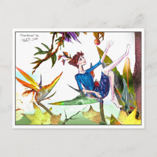 Tree Fairies 3 Postcard