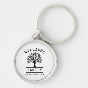 Tree Family Reunion Summer Vacation Road Trip Keychain