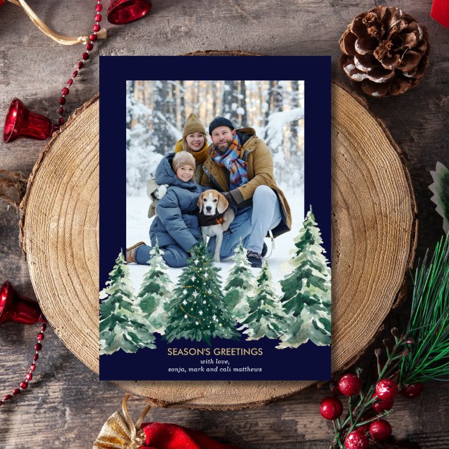 Tree Farm Photo Holiday Card (Creator Uploaded)