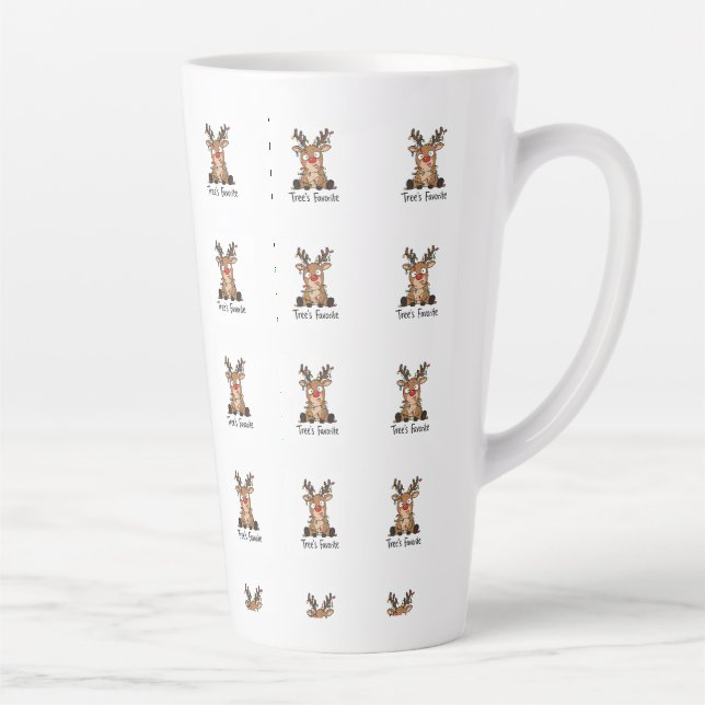 tree favourite  latte mug (Right)