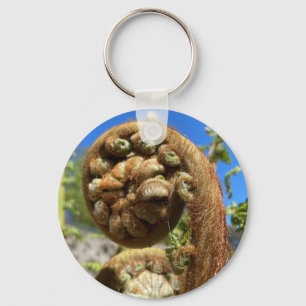 Tree Fern Frond  Keychain