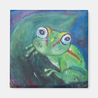 Tree Frog by Tiffany Deering Magnet