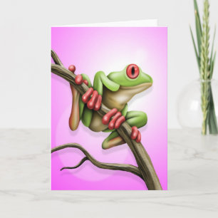 Tree Frog Card
