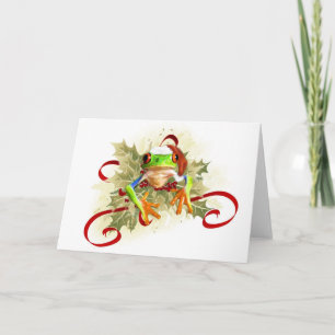 Tree Frog Christmas Cards
