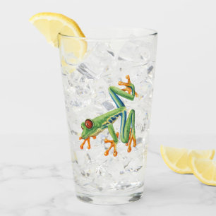 Tree frog glass