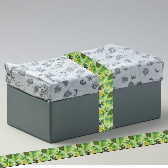 Tree Frog Gradient Design Satin Ribbon (Creator Uploaded)