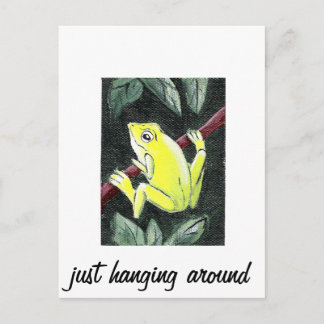 Tree Frog - just hanging around Postcard