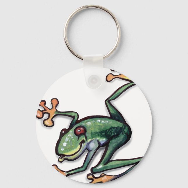 Tree Frog Keychain (Front)