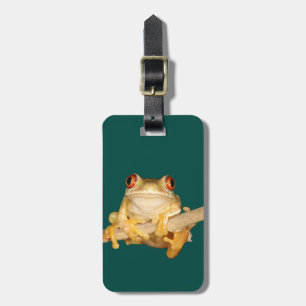 Tree Frog Luggage Tag