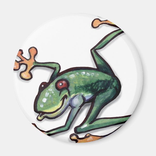 Tree Frog Magnet (Front)