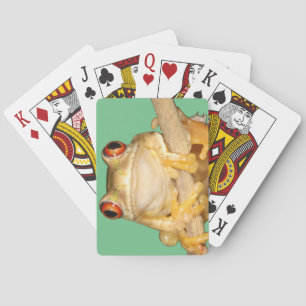 Tree Frog Playing Cards