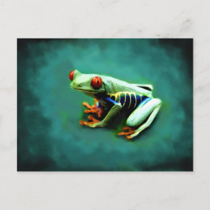 Tree Frog Portrait Postcards