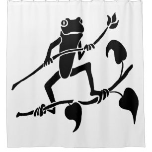 Tree Frog Silhouette