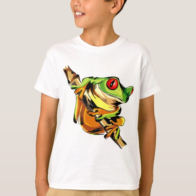 Tree Frog t-shirt (Front)