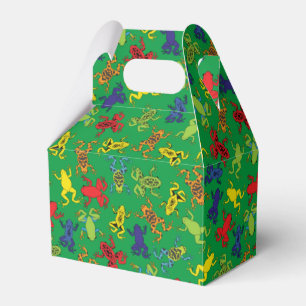 Tree Frogs Kids Birthday Cute Favor Box
