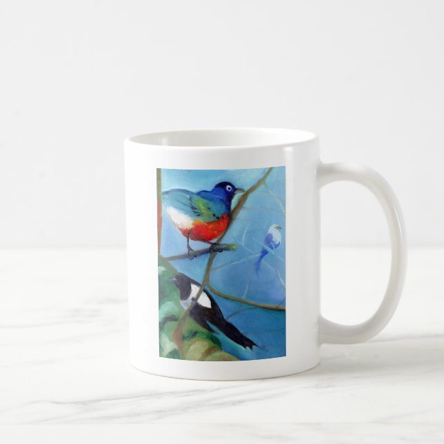 Tree Full of Birds 2012 Coffee Mug (Right)