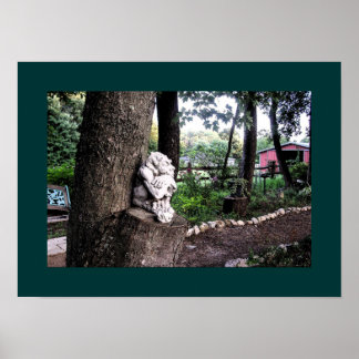 Tree Gargoyle Poster