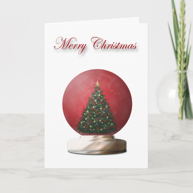 Tree Globe Card (Front)