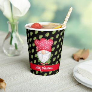 Tree Gnome Customize Colour and Text Paper Cups