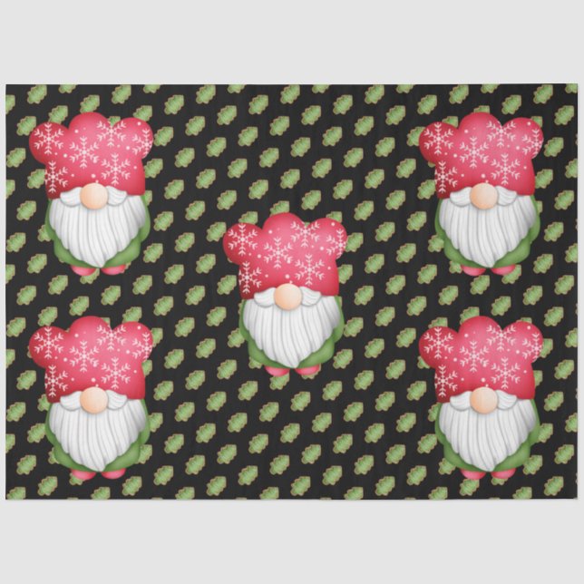 Tree Gnome Customize Colour Tissue Paper (Front)
