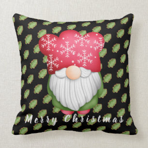 Tree Gnome Customize Text and Colour 20"X20" Throw Pillow