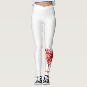 Tree Heart Leggings