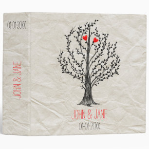Tree & Hearts Binder