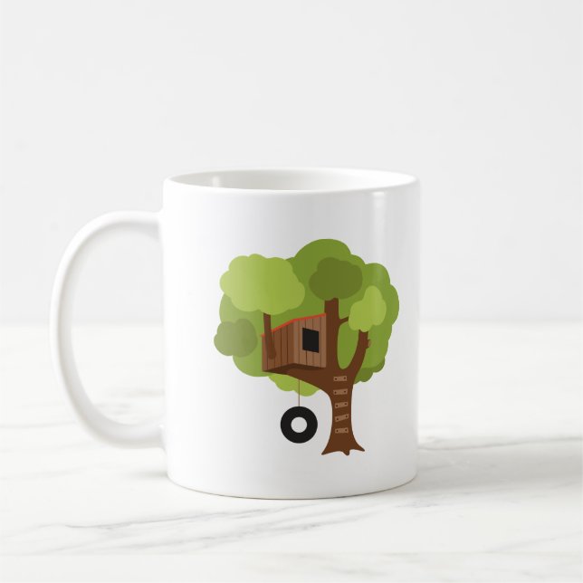 Tree House Coffee Mug (Left)