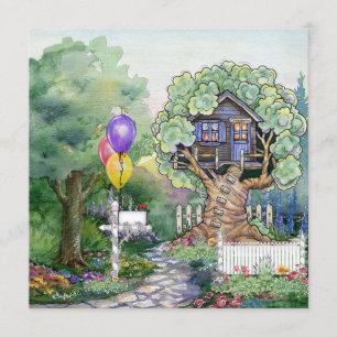 Tree House Invitation