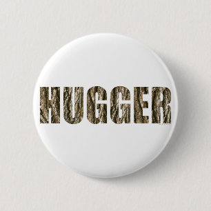 Tree Hugger 2 Inch Round Button