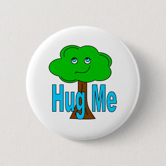 Tree Hugger 2 Inch Round Button