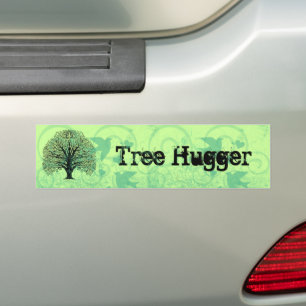 Tree Hugger Bumper Sticker