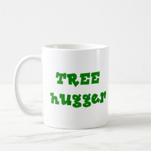 tree hugger coffee mug
