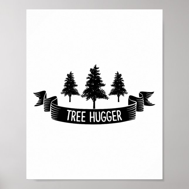 Tree Hugger Earth Day  Poster (Front)