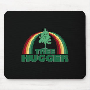 Tree Hugger Earth Day Tree Environmental Protectio Mouse Pad