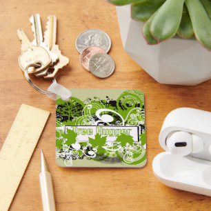 Tree Hugger Keychain