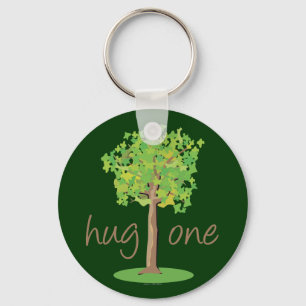 Tree Hugger Keychain