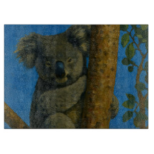 Tree Hugger – Koala in the Canopy Cutting Board