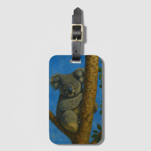 Tree Hugger – Koala in the Canopy Luggage Tag