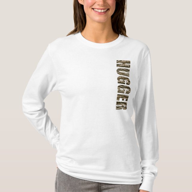 Tree Hugger Loves Trees T-Shirt (Front)
