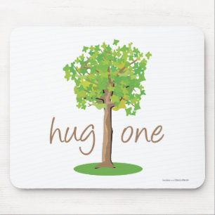 Tree Hugger Mouse Pad