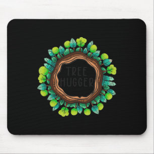 Tree Hugger Nature Environmental Protection Earth Mouse Pad