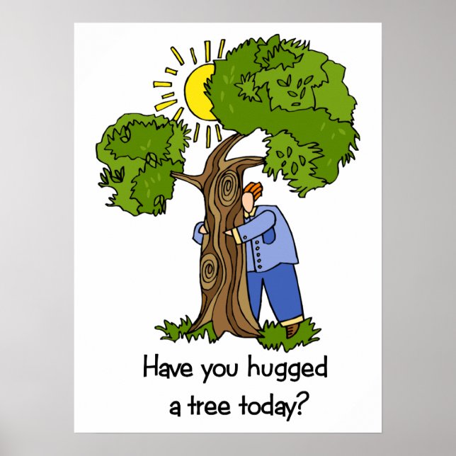 Tree Hugger poster (Front)