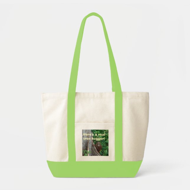 Tree Hugger re-usable tote (Front)