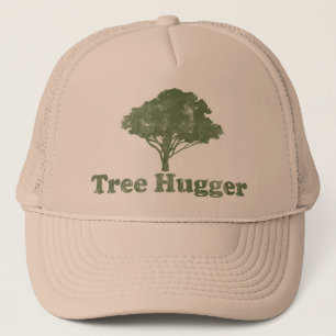 Tree Hugger Think Green Trucker Hat