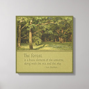 Tree Hugger's CC0394 Shishkin Canvas Print