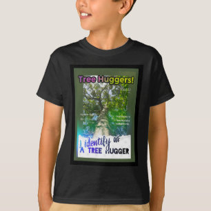 Tree Huggers Extraordinaire. Zine Cover T-Shirt