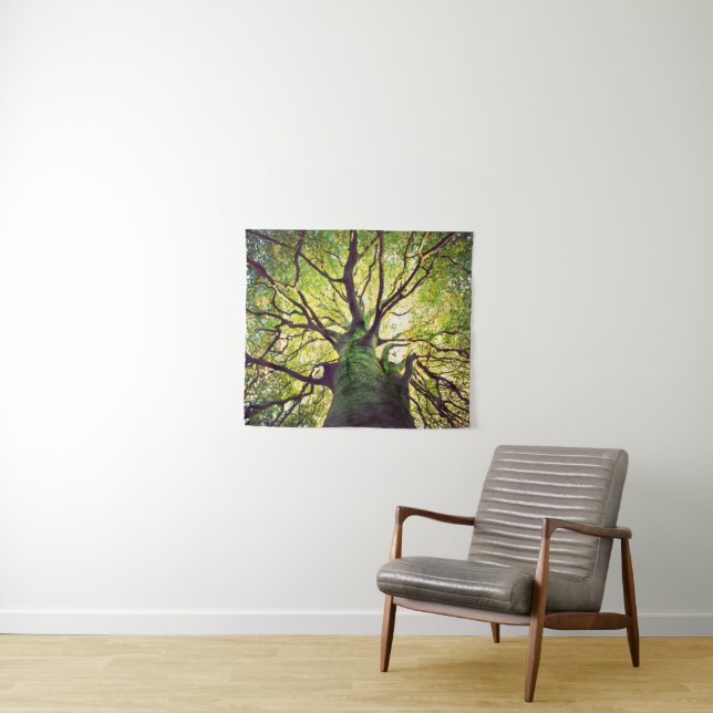 Tree Hugging Tapestry (In Situ (Horizontal))