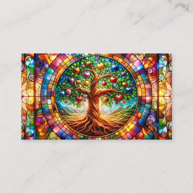 TREE IF LIFE CUSTOM BUSINESS CARDS (Front)